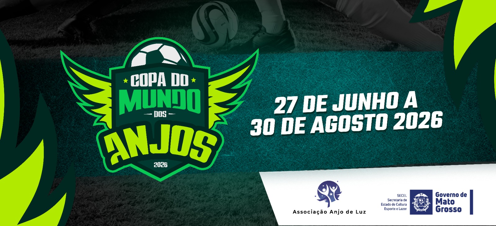 Copa do Mundo dos Anjos 2026 — Inscrições abertas 10/06 a 20/06