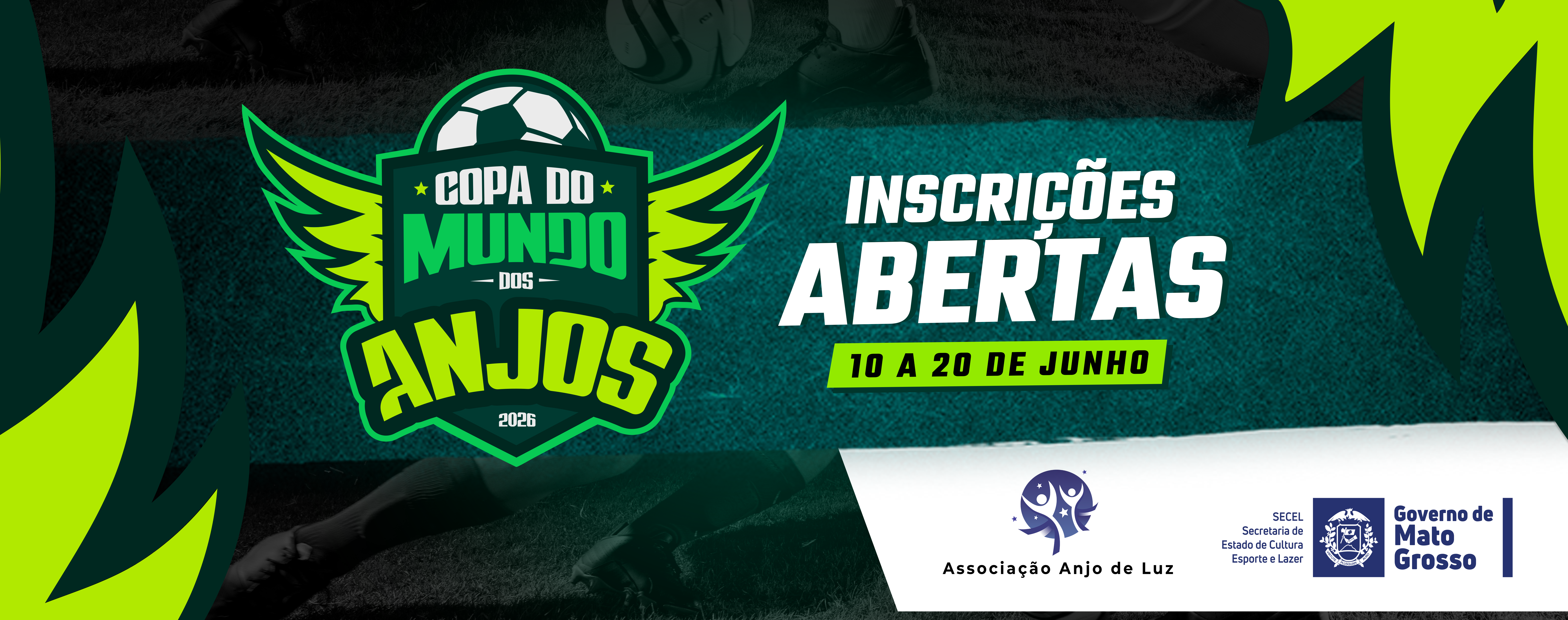 Copa do Mundo dos Anjos 2026 — Inscrições abertas de 10/06 a 20/06